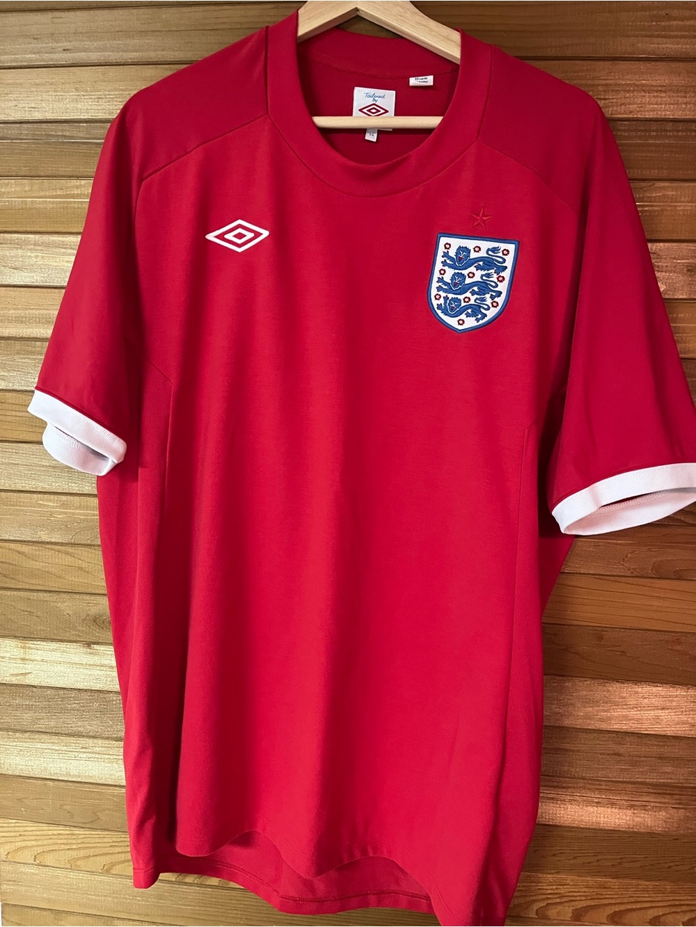 Umbro 2010 World Cup England jersey